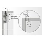 HETTICH 9193573 WingLine 77 profil felső 2 m