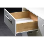 HETTICH 1058349 FR 402 görgős fióksín 550 fehér 25kg (79428)