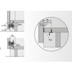 HETTICH 72919 WingLine 26/77 vezető profil 2 m