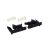 HETTICH 75808 összekötő elem kihúzható polchoz Quadro 25 / Quadro V6 B+J