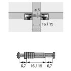 HETTICH 65536 tipli dupla DU 867 VB35/36-hoz