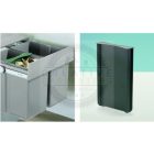 HETTICH 9079926 Bin.it Space 2x15l szemeteskosár