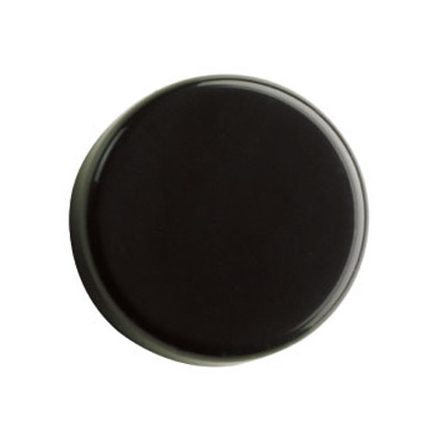 HETTICH 70051 takarósapka "A" (gömbölyű) üveghez 4-5,2 mm fekete
