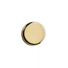   HETTICH 40340 takarósapka "A" (gömbölyű) üveghez 4-5,2 mm arany