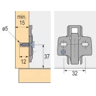 HETTICH 9071655 talp 8099 excenterrel D=0