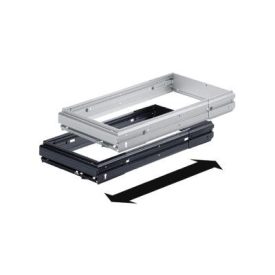   HETTICH 1084128 keret függeszthető irattartókra állíth.szél.,fekete,700-872 mm