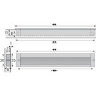 HETTICH 9071060 fogantyú Nidum L111/96 alu elox