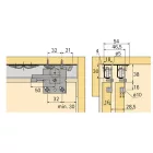 HETTICH 46417 TopLine 27 profil felső 3500mm