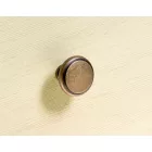 HETTICH 9070575 gomb Solva d30 mm fényezett réz