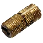 Asztal pánt CI01 átmérő 12x27mm sárgaréz