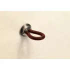 HETTICH 9113691 fogantyú Filaga d32 mm világosbarna bőr/matt nikkel