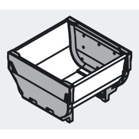 BL ZSI.010SI Tál 88x88mm nemesa.