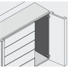 BL 71T9750 közéZáródó erős ajtó csa 95°