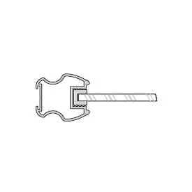 SEVROLL20171 tömítés üvegre 10,1/8mm