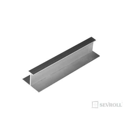 SEVROLL 00199 összekötő profil H08/18 3m ezüst