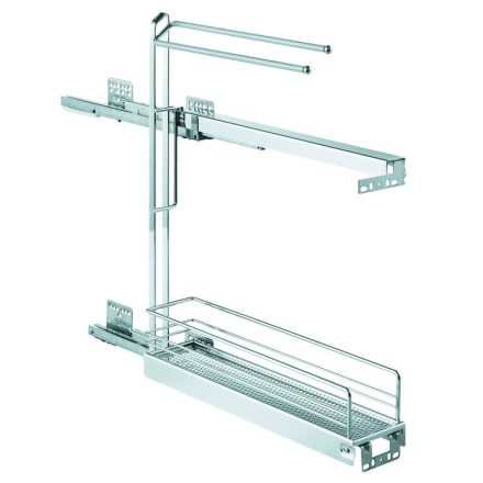 Kesseböhmer 015418 duplakosár 150mm törlőruha tartó króm