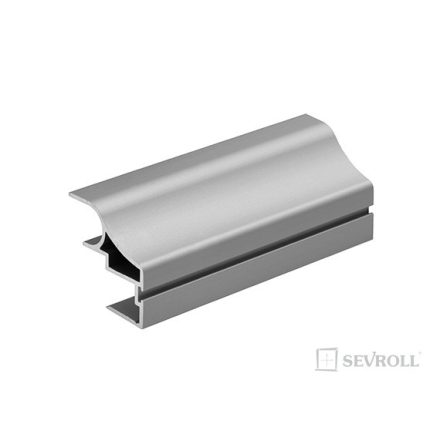 SEVROLL Comfort 16 II fogantyú profil 2,7m ezüst