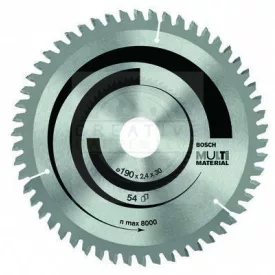   BOSCH 2608640503 Fűrészlap Multi Material 160 x 20/16 x 2,4 mm; 42