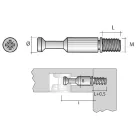 TE01 excentrikus rúd (34mm)