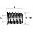 BU05 M8x15mm csavaranya BU05