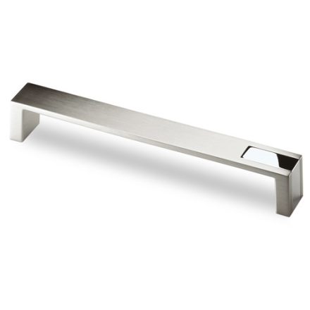 HETTICH 9105735 fogantyú Intra L204/192 nemesacél imitáció/fényes króm