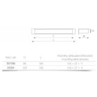 TULIP fogantyú Orinoco 96 ezüst + csavarok