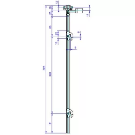 LEHMANN Rúd SVS3 típus 5 (1+2 magasság 544 mm)