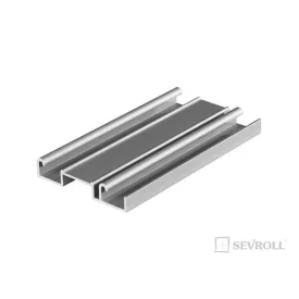 SEVROLL 04595 Gemini II alsó vezetés 6m ezüst