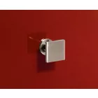 HETTICH 9113224 gomb Fogo 25x25 mm nemesacél imitáció