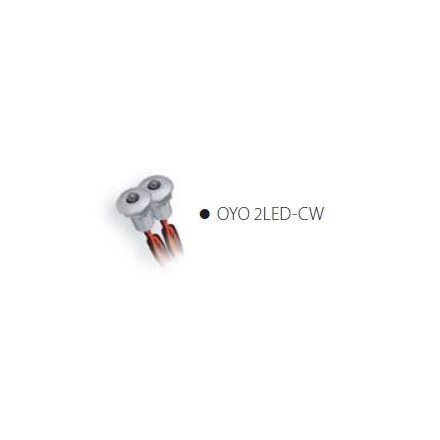 SK-dekoratív lámpatest Oyo 2LED-CW