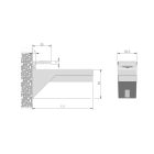 IF polctartó Kalabrone nemesacél