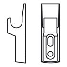 Protikus pro bezúchytkový mech. 92985, plast bílý