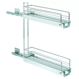KES 002184 150mm-es korpusz-hoz 90° szürke jobbos