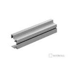 SEVROLL 04552 Faworyt II fogantyú profil 16/18mm 2,7m ezüst