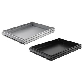   HETTICH 1054813 fiók irodai szekrényekbe 936x517 mm, fekete