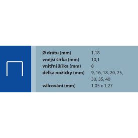 Kapocs 353/25mm ZN M-PR,3600 db