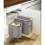 HETTICH 9132340 Bin.it Classic 2x szemeteskosár