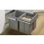 HETTICH 9132346 szemeteskosár Bin.it Trio 400 mm