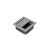 HETTICH 9133402 kábelüst 70x70 mm alu elox