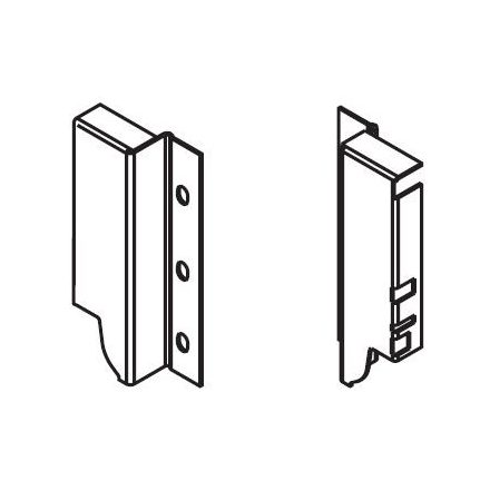 BLUM Z30K000S hátlap tartó Antaro "K" fehér J+B