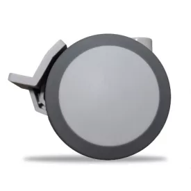   TENTE Forgó kerék 5925 gumi futófelülettel, fék, átmérő 75 mm RAL7035
