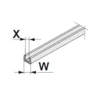 SEVROLL tömítés üvegre 10/6,4mm