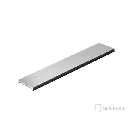 SEVROLL "U" Mini profil 18 mm-es rétegeltlemezre 3m ezüst
