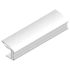 SEVROLL 03446  Libra fogantyú profil 18mm 2,70m ezüst