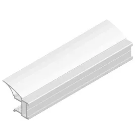 SEVROLL 03434 Fala fogantyú profil 10mm 2,70m ezüst