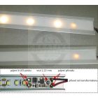 StrongLumio LED kapcsoló/dimmelő profilba 12/24V, sárga LED kijelzővel