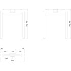 MILADESIGN lábazat Quantum Q7306 ezüst