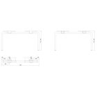 MILADESIGN lábazat Quantum Q7314 ezüst