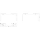 MILADESIGN lábazat Quantum Q7316 ezüst