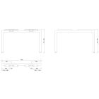 MILADESIGN lábazat Quantum Q7512 fekete